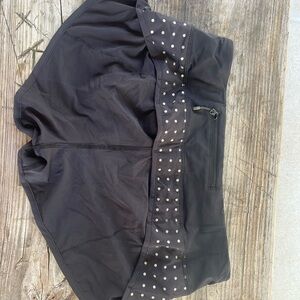 Black Skirt with Silver Studs